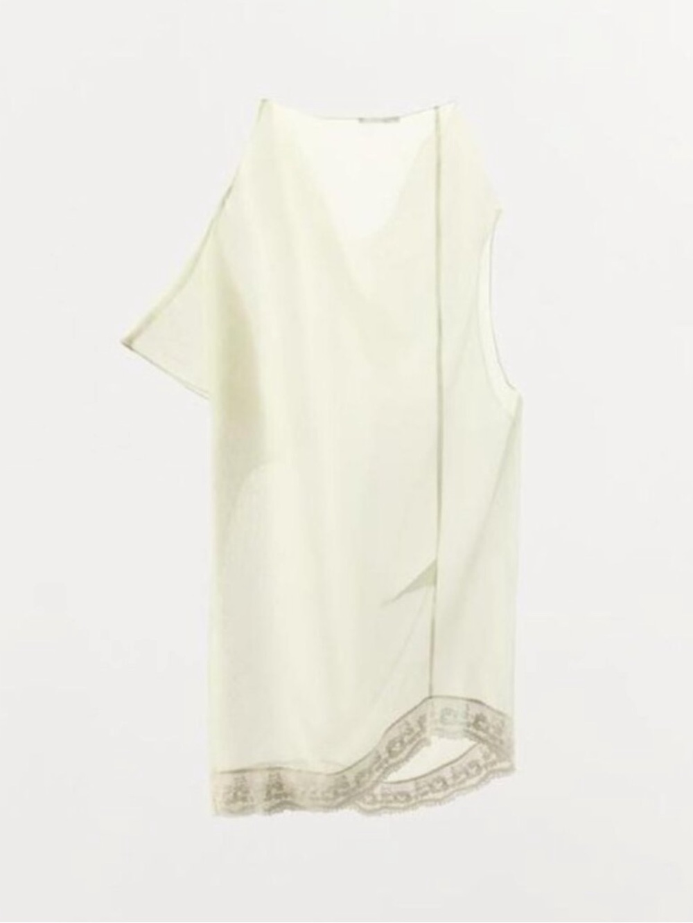 ZARA ORGANZA LACE TOP - Picture 2 of 6